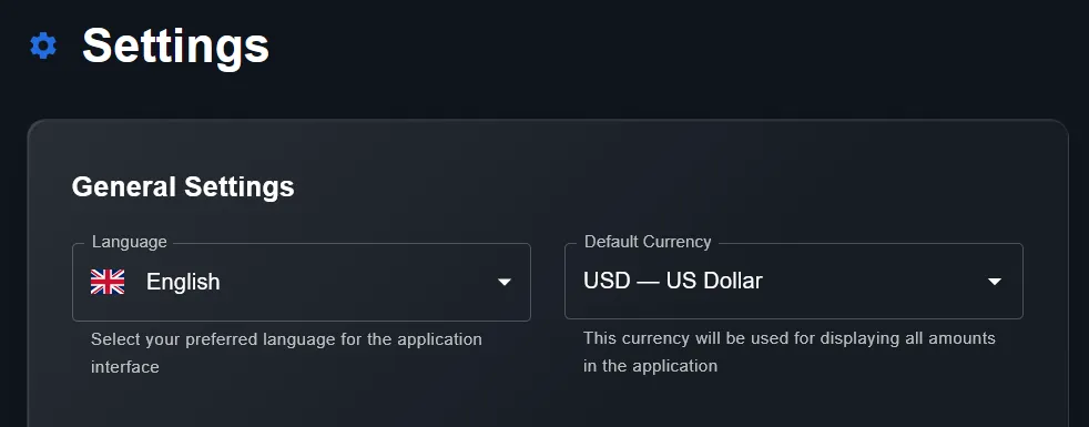 Multi-currency portfolio view 1