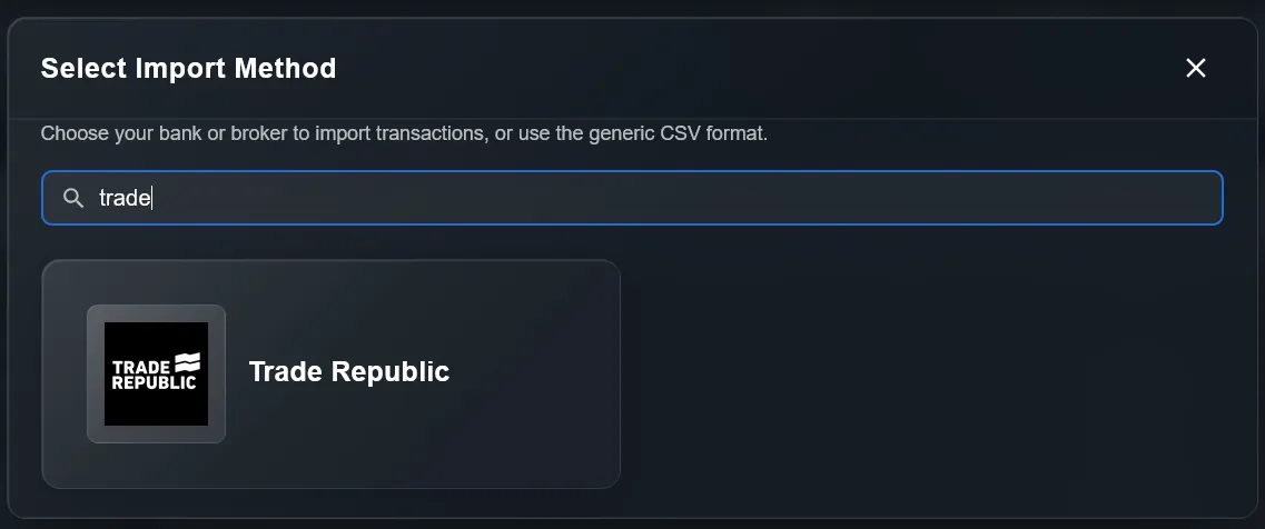 Trade Republic — scarica estratto conto PDF